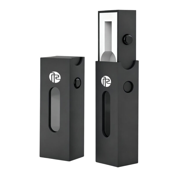 Custom Black Push Button Cannabis Vape Cartridge Drawer Box