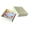 Custom Floral Embossed Two-Piece Rigid Jewelry Gift Box