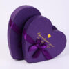 Custom Heart-Shaped Chocolate Boxes with Ribbon Bows