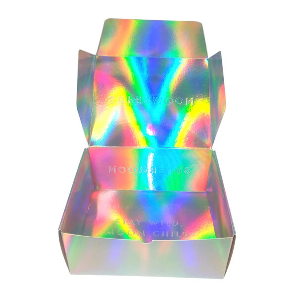 Custom Holographic Pastry Boxes