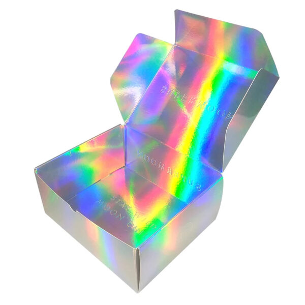 Custom Holographic Pastry Boxes