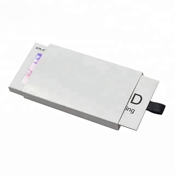 Dual Sliding LCD Video Brochure with Ribbon Pull Tab