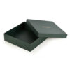 Forest Green Two-Piece Apparel Gift Box with Gold Logo