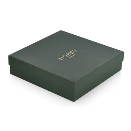 Forest Green Two-Piece Apparel Gift Box with Gold Logo Forest Green Two-Piece Apparel Gift Box with Gold Logo