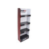 Four-Tier Corrugated Supplement Display with Printed Header