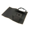 Gold Folding Wine Gift Box with Black Ribbon Handle