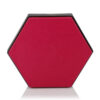 Hexagon Chocolate Gift Box with Molded Black Insert