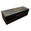 Hinged Rigid Wine Gift Box with Foam Insert and Foil Logo