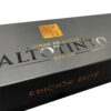 Hinged Rigid Wine Gift Box with Foam Insert and Foil Logo