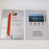 LCD Video Presentation Folder with Custom Document Pocket