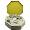 Octagon Rigid Gift Box with Eight Wedge-Shaped Cartons