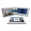 Printed Hardcover LCD Video Brochure with Playback Buttons