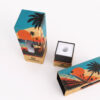 Tropical Cannabis Display Box with Window and Foam Insert