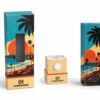 Tropical Cannabis Display Box with Window and Foam Insert