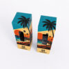 Tropical Cannabis Display Box with Window and Foam Insert