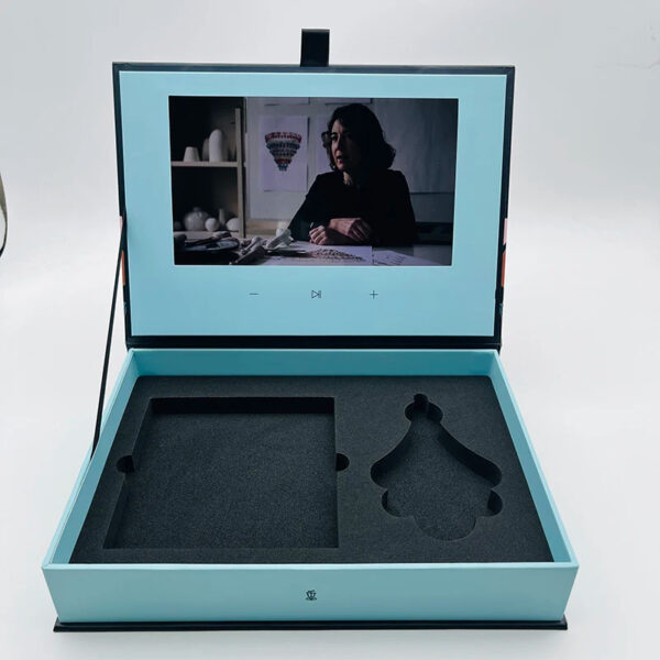 Video Presentation Gift Box for Porcelain Lighting Samples