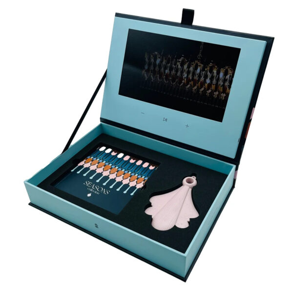 Video Presentation Gift Box for Porcelain Lighting Samples
