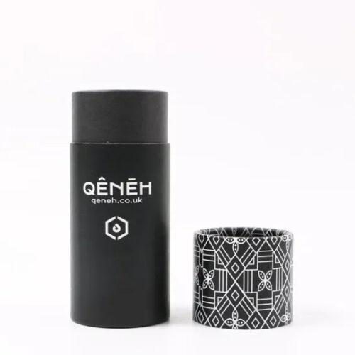 black CBD packaging tubes